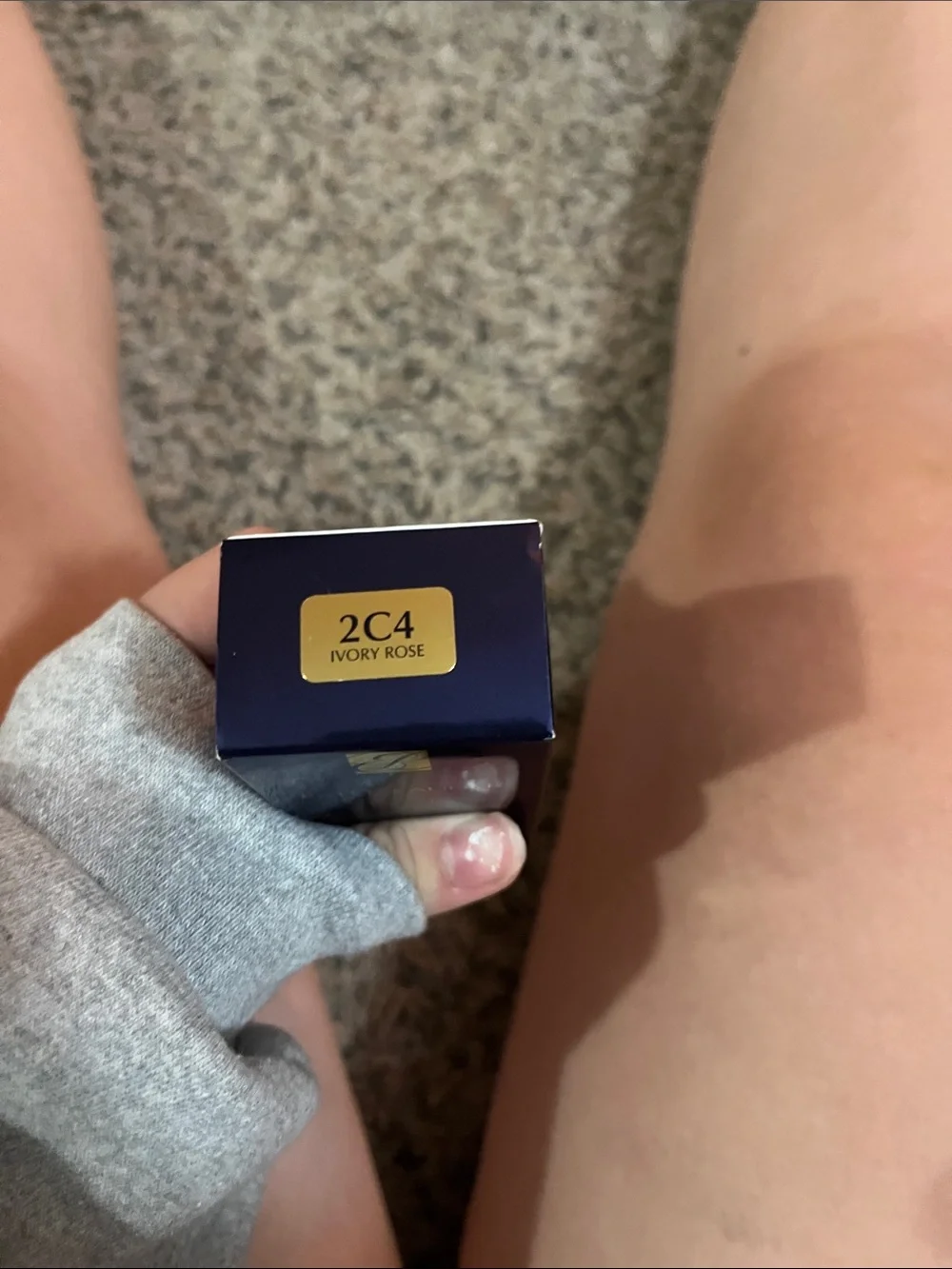 Estee Lauder Double Wear Foundation - Navy and Gold Box